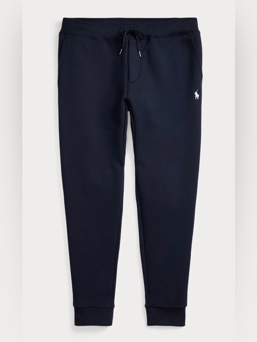 NWT Polo Ralph Lauren Solid AVIATOR NAVY Double Knit Jogger Pants Sweatpants